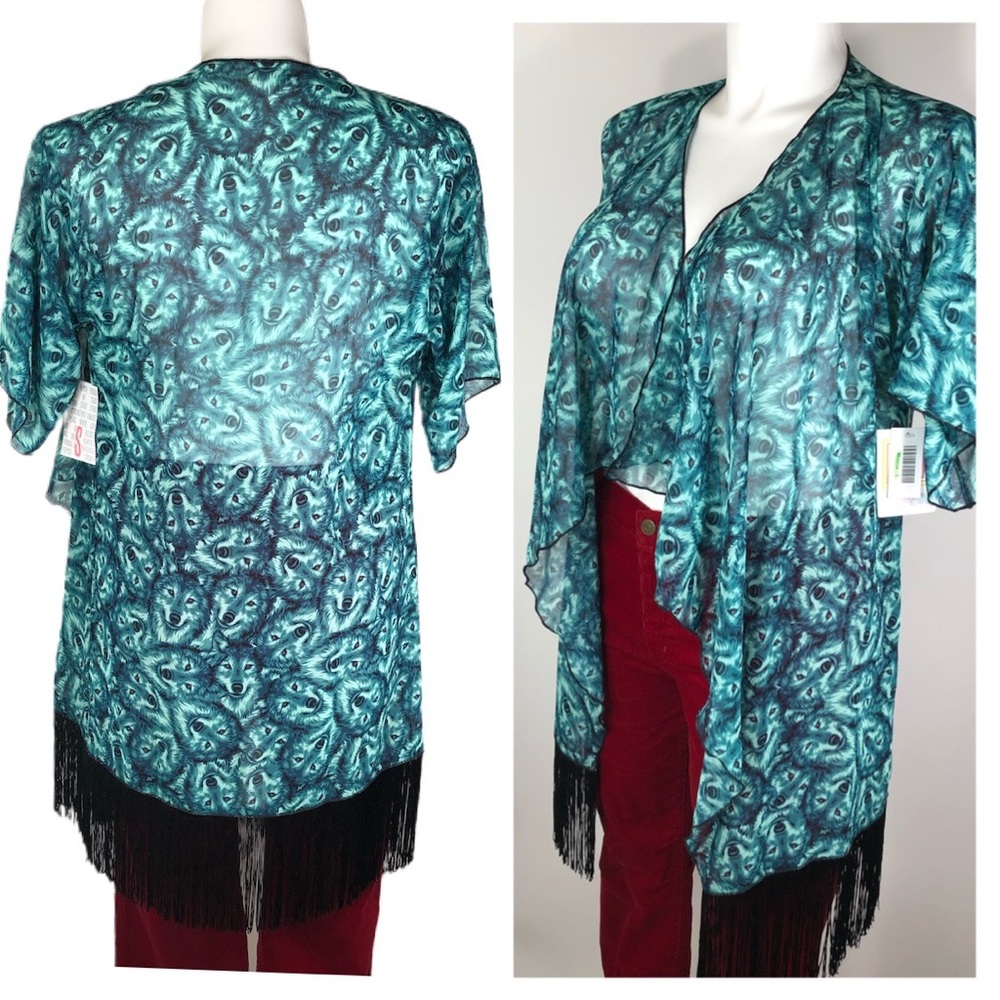 LuLaRoe Small ❤️NEW❤️ Wolf Animal Lover Cover